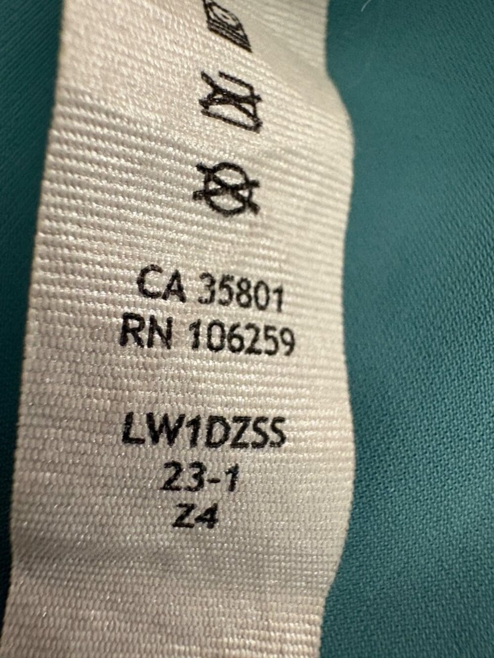 NWOT Lululemon Sculpt Cropped Tank Top Tidal Teal Running Athletic Shirt Size 2 - Picture 9 of 9